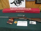 6980 Winchester model 70 Classic Featherweight 30-06 cal 22 inch barrel,claw feed,mfg in Connecticut.NEW IN BOX,BOLT NEVER PUT IN. dark walnut stainle - 1 of 12
