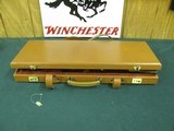 6993 Winchester Model 23 Custom 2 barrel Hunt Set, 28 gauge and 20 gauge, 26 inch barrels, ic/m,ejectors,solid raised rib, 3 gold raised relief birds - 1 of 16
