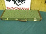 7016 Winchester 23 Classic 20 gauge 26 inch barrels ic/mod, vent rib, pistol grip with cap, ejectors, single select trigger, GOLD raised relief pheasa - 1 of 18