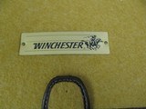 7024 Winchester period case for Winchester 101 or model 23...will take up to 32 1/2 inch barrels, looks like never a gun in it. Winchester brass plaqu - 3 of 7