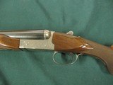 7032 Winchester 23 Pigeon XTR 12 gauge 26 inch barrels ic/mod round knob, ejectors, raised rib, Winchester butt plate, rose and scroll coin silver eng - 3 of 13