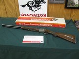 7032 Winchester 23 Pigeon XTR 12 gauge 26 inch barrels ic/mod round knob, ejectors, raised rib, Winchester butt plate, rose and scroll coin silver eng - 1 of 13