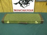 7037 Winchester 101 Pigeon XTR LIGHTWEIGHT 20 gauge, 27 barrels, winchokes ic/full, vent rib, ejectors, 2 white beads,round knob, snipe, quail engrave - 1 of 16