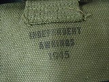 7052 WW II web belt:R.M.C.O. 1943 in excellent+condition.Holster:Sears 1942 for 1911A1pistol ex+condition.1911A1.Mag pouch:Hoff mfg co 1942 unused,Two - 7 of 9