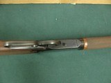 7061 Winchester 9422 TRAPPER 22 MAGNUM 16 1/2 inch barrel, UNFIRED, BOX SERIALIZED TO RIFLE, hooded front site, mid site semi buckhorn,all papers,slig - 13 of 14