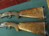 7079 Winchester 101 Factory Custom2 GUN SET John Olin,Monsanto CEO Pk370001/Pk370002 one of a kind,trunk leather case 12ga 28bls m/f GOLD ENGRAVED - 2 of 23