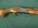 7079 Winchester 101 Factory Custom2 GUN SET John Olin,Monsanto CEO Pk370001/Pk370002 one of a kind,trunk leather case 12ga 28bls m/f GOLD ENGRAVED - 11 of 23