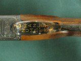 7079 Winchester 101 Factory Custom2 GUN SET John Olin,Monsanto CEO Pk370001/Pk370002 one of a kind,trunk leather case 12ga 28bls m/f GOLD ENGRAVED - 7 of 23