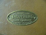 7083 Browning Case for Superposed or Citori, the older one with Montreal and Utah in the cover oval, 99% condition, just like new - 5 of 5