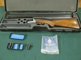 7088 Fausti Field 12 gauge 28 inch barrels 5 chokes wrench, papers, correct case, trigger bow has a "C" in gold on it.rubber butt pad tapere - 2 of 13