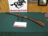 7095 Winchester 23 Pigeon XTR 20 gauge 26 inch barrels ic/mod UNFIRED, Straight Grip, AA+++FANCY FIGURED WALNUT, game scene engraved coin silver recei - 1 of 14
