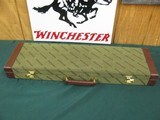 7112 Winchester 23 Pigeon XTR 20 gauge 28 barrels, 3 inch chambers, single select trigger, vent rib, round knob, ejectors, rose and srcoll coin silver - 1 of 14