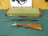 7112 Winchester 23 Pigeon XTR 20 gauge 28 barrels, 3 inch chambers, single select trigger, vent rib, round knob, ejectors, rose and srcoll coin silver - 3 of 14