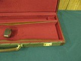 7116 Winchester 23 or 101 or other gun. the case will take 26 inch barrels, has the keys, NEW OLD STOCK, leather trim. - 6 of 6
