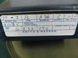 7099 Smith Wesson 17-3 22 long rifle 8 3/8 barrel full target, double action, Patridge front site,MCS rear,checkered Magna grips, medallions blue, MFG - 3 of 13