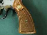 7099 Smith Wesson 17-3 22 long rifle 8 3/8 barrel full target, double action, Patridge front site,MCS rear,checkered Magna grips, medallions blue, MFG - 5 of 13