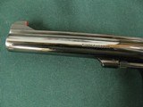 7100 Smith Wesson 17-4 22 LR 6 inch barrel square K frame,3 screw,rib barrel,full target Goncalo grips, extractor relief, Box tools papers,unshrouded - 6 of 11