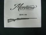 Description: 7098 Montana Rifle Company of Kalispell 26 NOSLER,(like the 270 cal) 27 inch stainless steel barrel, 7.5 lbs, composite stalk,rea - 3 of 13