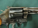 7102 Smith Wesson 48-4 barrel 8 3/8 22 MAG, square K frame ,narrow serrated combat trigger patridge front MCS rear,Magna checkered walnut medallion gr - 8 of 13