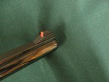 7102 Smith Wesson 48-4 barrel 8 3/8 22 MAG, square K frame ,narrow serrated combat trigger patridge front MCS rear,Magna checkered walnut medallion gr - 11 of 13