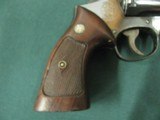 7104 Smith Wesson 19-2 357 MAGNUM 4 inch barrel,Walnut Diamond Grips MFG 1966 Box oil paper all papers, presentation box, serialized box, holster, box - 8 of 13