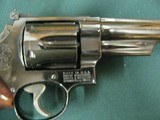 7105 Smith Wesson 25-5 45 LONG COLT 6 inch barrel,square N frame wide serrated target trigger,wide hammer,red ramp site,adjustable rear,Goncalo target - 11 of 11