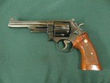7105 Smith Wesson 25-5 45 LONG COLT 6 inch barrel,square N frame wide serrated target trigger,wide hammer,red ramp site,adjustable rear,Goncalo target - 3 of 11