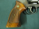 7106 Smith Wesson 27-2 357 MAGNUM 8 3/8 barrel, square N Frame,target trigger and hammer,goncolo checkered medallion grips,tools, wood presentation ca - 6 of 10