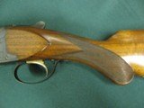 7119 Browning Belgium Superposed 12 gauge 28 inch barrels, mod/mod, round know, lively White line butt pad at 13 5/8 lop, 97% condition, opens closes - 3 of 13