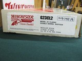 7129 Winchester 23 Classic 12 gauge 26 inch barrels,ic/mod,NEW IN CORRECT SERIALIZED BOX, HANG TAG, PAMPHLET,AAA+Fancy Walnut--unfired--gold raised r - 2 of 13