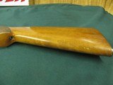 7134 Browning S A Belgium 22 long rifle semi auto, early wheel sight model, NSN, blonde walnut, grooved receiver for scope, 98& hard to get in wheel s - 3 of 15