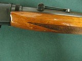 7134 Browning S A Belgium 22 long rifle semi auto, early wheel sight model, NSN, blonde walnut, grooved receiver for scope, 98& hard to get in wheel s - 13 of 15