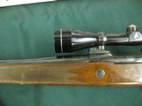 7137 Sako L61R Finnbear Mannlicher 270 caliber, 20 inch barrel, tasco 3x9, all original with instruction booklet and hang tag, 93-95%
condition, slin - 5 of 14