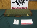 7148 Winchester 23 Classic 20 gauge 26 barrels ic/mod, pistol grip with cap,vent rib, ejectors, Winchester butt pad,GOLD RAISE RELIEF PHEASANT ON BOTT - 1 of 15