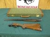 7148 Winchester 23 Classic 20 gauge 26 barrels ic/mod, pistol grip with cap,vent rib, ejectors, Winchester butt pad,GOLD RAISE RELIEF PHEASANT ON BOTT - 3 of 15