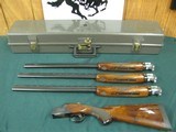 7141 Winchester 101 SKEET SET, 28 barrels, skeet/skeet, 20 gauge 28 gauge 410 gauge,vent rib ,ejectors, pistol grip with cap,with correct rare Winches - 1 of 16