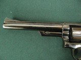 7158 Smith Wesson 53 22 JET 6 inch barrel 1962 mfg excellent box & papers and shell inserts,ramp front adjustable rear site, Diamond walnut grips rare - 8 of 13