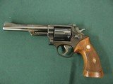 7158 Smith Wesson 53 22 JET 6 inch barrel 1962 mfg excellent box & papers and shell inserts,ramp front adjustable rear site, Diamond walnut grips rare - 4 of 13