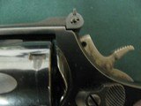 7157 Smith Wesson 586 357 MAGNUM 1982 mfg. serialized, to the the box, papers Walnut grips 6 inch barrel adjustable rear site, excellent condition. ex - 8 of 13