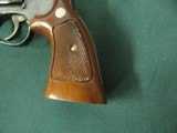 7157 Smith Wesson 586 357 MAGNUM 1982 mfg. serialized, to the the box, papers Walnut grips 6 inch barrel adjustable rear site, excellent condition. ex - 5 of 13