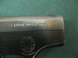 7155 Smith Wesson ESCORT 22 long rifle mfg 1971 2 1/8 barrel,correct pouch,midway pouch, correct magazine, all original, ANIB paper smith paper, seria - 7 of 12