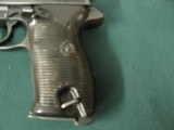 7154 Walther Spreewer P 38 9mm Early Walther AC 41 slide&barrel on very early Spreewer Frame.Excellent condition,eagle 359 proofed Walther magazine,or - 3 of 14