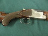 7169 Winchester 101 Pigeon 12 gauge 28 inch barrels mod and full fixed choked, early one with very dark walnut and diamond tipped tool engraving. orig - 9 of 14