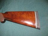 7169 Winchester 101 Pigeon 12 gauge 28 inch barrels mod and full fixed choked, early one with very dark walnut and diamond tipped tool engraving. orig - 2 of 14