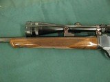 7184 Browning 78 6mm REM26 octagon barrel,lever action, AAA+++Fancy Heavily figured walnut,Browning butt pad, all original 13 1/2 lop,cheekpiece, - 4 of 14
