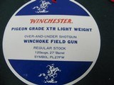 7179 Winchester 101 Pigeon XTR LIGHTWEIGHT 12 gauge 27 inch barrels 3 screw chokes ic mod full,vent rib ejctors, Winchester butt pad, all original 99% - 2 of 16