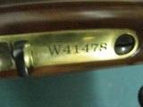 7193 Uberti 1866 Winchester style 45 colt SPORTING RIFLE with 25 inch octagonal barrel. BRASS FRAME. UNFIRED.NEW IN BOX, BRASS FRAME, BRASS BUTT PLATE - 13 of 13