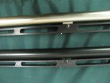 7195 Bill Cole Trap 2 barrel set, 12 gauge, 34 inch stainless steel is ic, 34 inch blue is full, both ported with adjustable rib,stock is weighted/com - 17 of 19