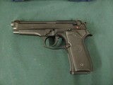 7198 Beretta 92 FS 9mm 4.9 inch barrel, DA/SA, 1984 first mfg.started, slide safety/decocker, 15 round mags,,,2 mags, papes,lock, NEW IN BOX UNFIRED, - 3 of 10