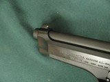 7198 Beretta 92 FS 9mm 4.9 inch barrel, DA/SA, 1984 first mfg.started, slide safety/decocker, 15 round mags,,,2 mags, papes,lock, NEW IN BOX UNFIRED, - 9 of 10